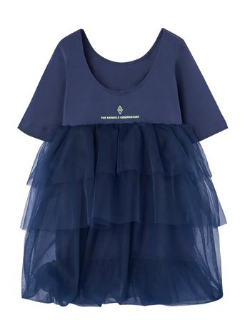 THE ANIMALS OBSERVATORY | Peacock Kid Fancy Dress Blue | 8 Y