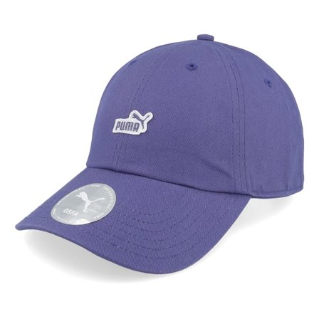 Puma - Bleu unconstructed Casquette - Essential No. 1 Logo Patch Bb Cap Blue Dad Cap @ Hatstore