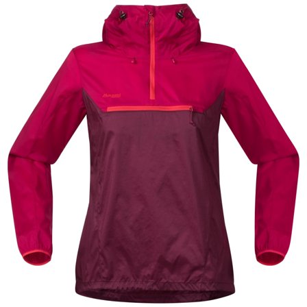 Bergans Cecilie Microlight Anorak Women unlined jacket Red S