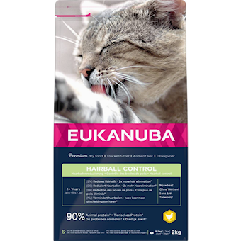 Eukanuba - Cat Hairball Control 10 kg - Katt - Kattefôr & kattemat - Tørrfôr for katt - ZOO.no