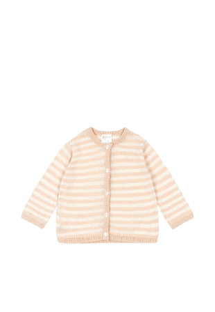 Fanga Fontana Venti Knit Cardigan Gots Överdelar & bodies Unisex Brun 6M