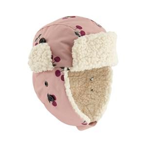 Kuling Cherry Levi Trapper Hat 56 cm - Headwear - 56 cm - Pink - Junge