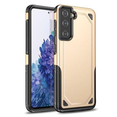 Samsung Galaxy S21 Plus - Hybrid Armor Skal - Guld Gold Guld
