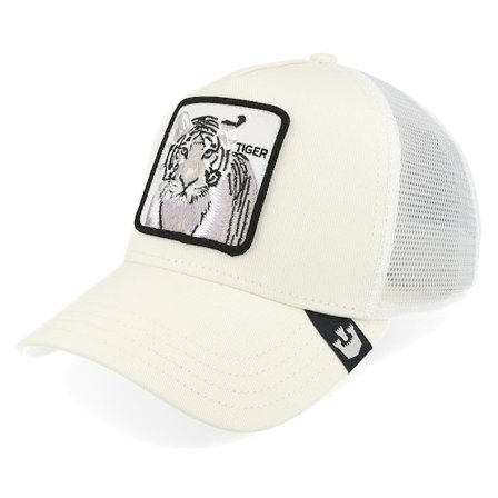 Goorin Bros. - Vit trucker Keps - The White Tiger White Trucker @ Hatstore