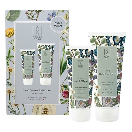 Raunsborg Body Lotion & Hand Cream Gaveæske, Gaver, Gaver, Julegaver