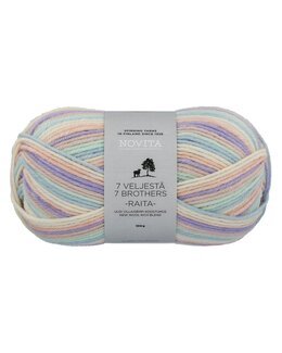 Garn 7 Bröder Raita Pastell - Novita