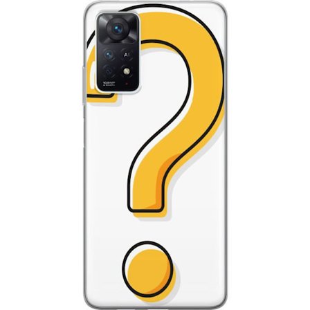 Kompatibelt Mobildeksel til Xiaomi Redmi Note 11 Pro 5G Spørsmålstegn