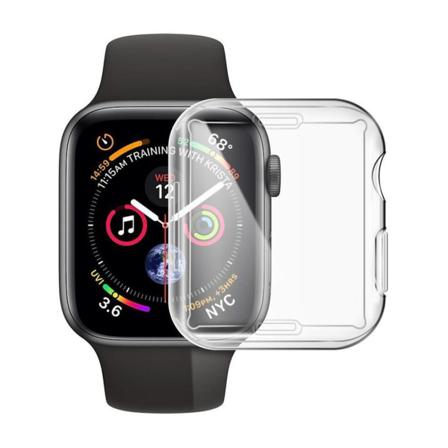Heltäckande Skal Till Apple Watch 1/2/3 Skärmskydd 42mm Transpar Transparent