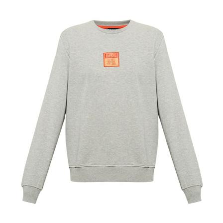 Diesel S-Ginn sweatshirt , Grijs , Heren , Maat: M
