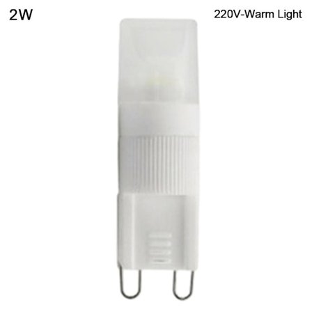 C18 G9 Kristall Glödlampa LED Glödlampa 2W220V-VARMT LJUS