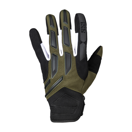 Motocyklové Rukavice iXS Pandora-Air 2.0 Černá/Olivová/Bílá XL