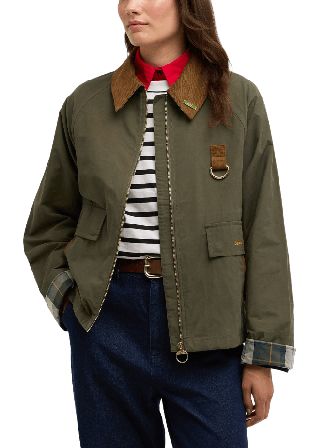 Barbour Icons Spey SP Jackor Dam Grön 12