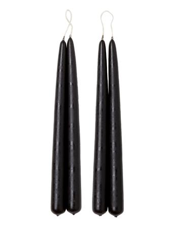 Blossom Candle Home Decoration Candles Pillar Candles Svart Applicata