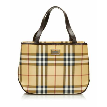 Burberry Vintage HandTass , Beige , Dames , Maat: ONE Size Vintage Tassen