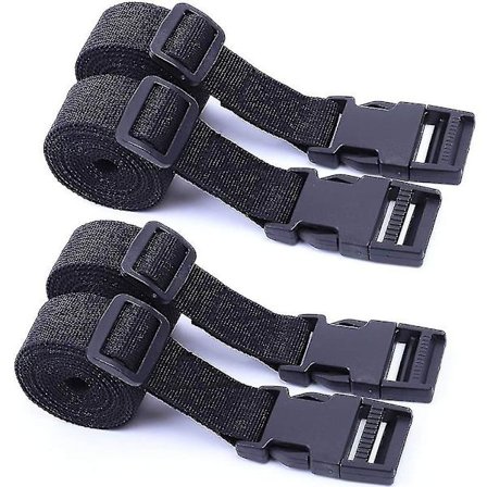 Webbing Bånd 25mm Nylon Robust Stropper Webbing Stropper Med Spænder Bagage Stropper Utility Strap