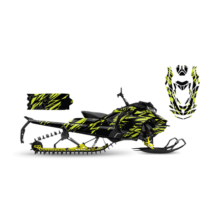 Dekalkit SweTown Kiyo - Ski-Doo Backcountry X 850 E-Tec 146 2019-2020