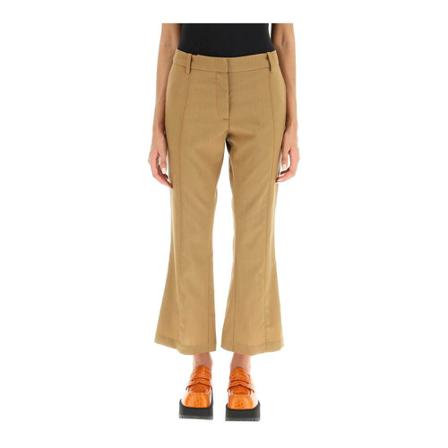 Marni, Trousers Bruin, Dames, Maat:L