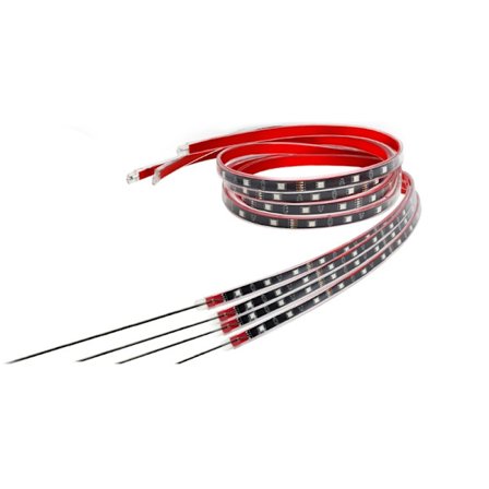 RGB Rock Light Kit Billygter Kit Vandtæt undervogn Chassis lys til bil ATV SUV Høj lysstyrke bil lys