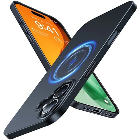 TORRAS Mobilskal till iPhone 16 Magsafe Shockproof - Svart