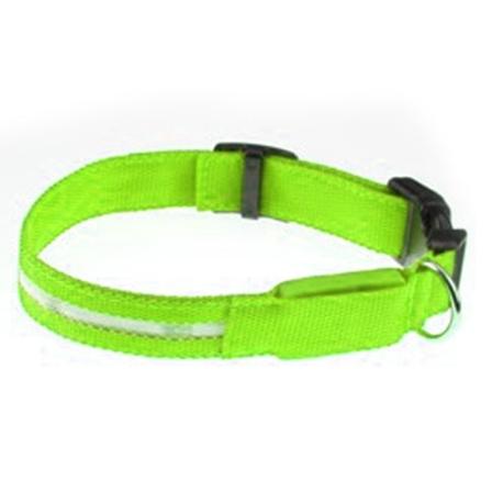 LED-hundekrage med lys, lysende hundekrage, USB-ladbare