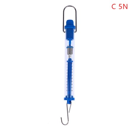 Praktisk Newtons Spring Scale Tubular Dynamometer Plastic Tran