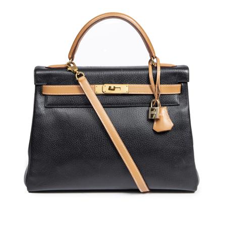 Hermès Vintage Pre-owned Handbags Sort, Dame Vintage Tasker, Størrelse: ONE Size