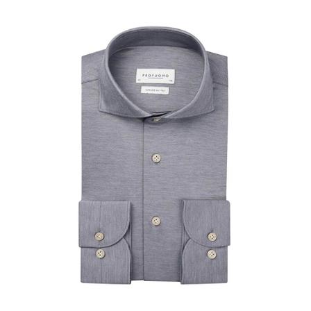 Profuomo Shirt , Blauw , Heren , Maat: S