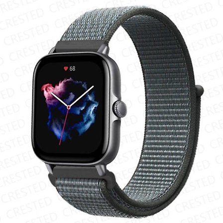 20mm 22mm Klockarmband För Amazfit Gts/2/2e/3/4/mini Gtr 4/2/3/pro 47mm Stratos 3 Nylonarmband Pulseira Correa Amazfit Bip Armband