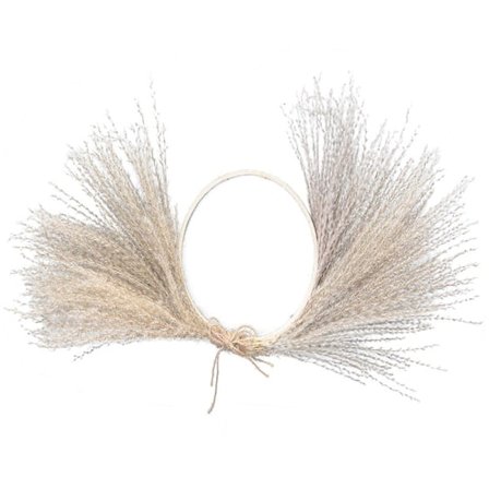 Luonnollinen Pampas-kuiva kukkaköynnös, boheemi sisustus Pampas-ruoho Phragmites-köynnös, hääkoristelu