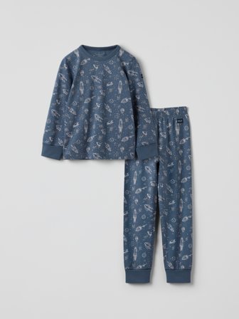 Polarn O. Pyret - Pajamas star - 134|140 - Childrenswear - blue