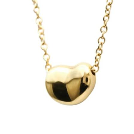Tiffany & Co. Pre-owned, Pre-owned Rose Gold necklaces Geel, Dames, Maat:ONE Size