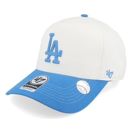 47 Brand - MLB Vit adjustable Keps - Los Angeles Dodgers MLB Hero 47 Offside Dt Sandstone/Blue A-frame Adjustable @ Hatstore