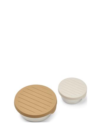 Fiby Snack Box Set Home Meal Time Lunch Boxes Multi/mönstrad Liewood