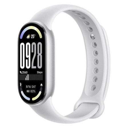 Xiaomi Smart Band 10 aktiivisuusranneke 1,72" AMOLED – hopea