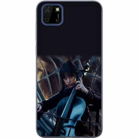 Huawei Y5p Skal / Mobilskal - Wednesday Addams
