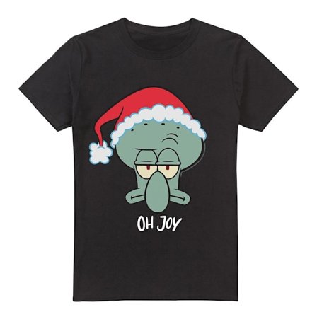 SpongeBob SquarePants Herr Joy Bläckvard Jul T-shirt XXL