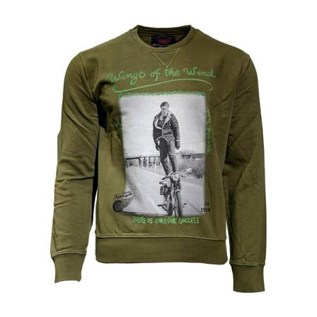 Bob, Sweatshirts & Hoodies Groen, Heren, Maat:L