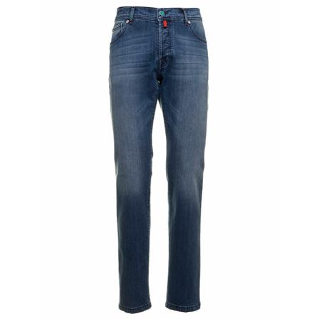 Kiton, Jeans Blauw, Heren, Maat:W38