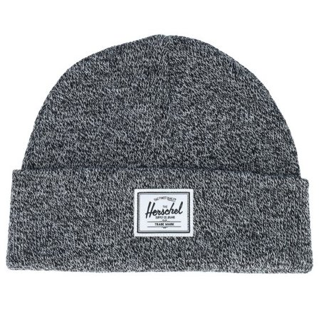 Herschel - Svart shortbeanie Beanie - Elmer Heather Black Short Beanie @ Hatstore