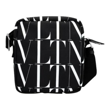Valentino Vintage, Pre-owned Fabric shoulder-bags Zwart, Dames, Maat:ONE Size,print