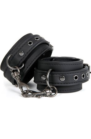 Please Be Kind! Black Handcuffs Handbojor - Blushme.se