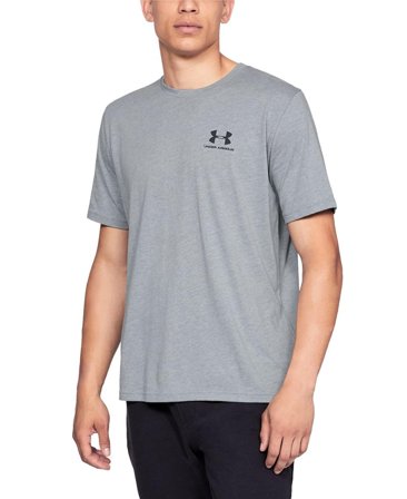 Under Armour Sportstyle LC SS Steel Light Heather/Black