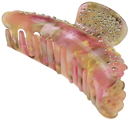 Senze Hårklemme Akryl Sunset Crystal Mix, Hår, Hårpynt, Hårklemmer