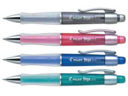 PILOT Stiftpenna Vega 0,5mm neon blå - Lyreco - Kontorsmaterial - Pennor - Stiftpennor