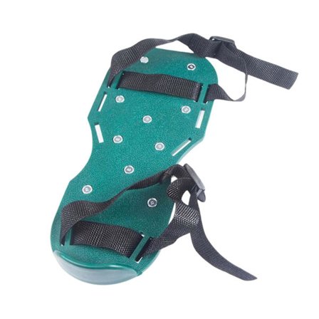 Plenluftingssko for gressplen, sklisikre, løsner jord, piggsko, profesjonell såle, hageredskaper