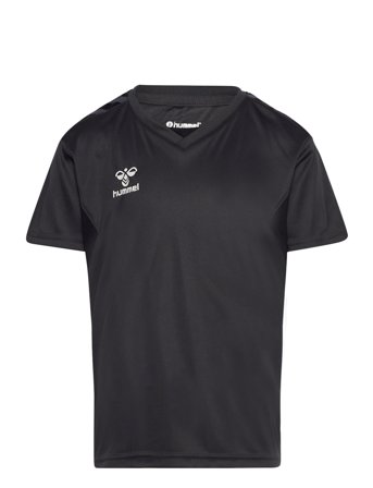 Hummel Hmlauthentic Pl Jersey S/S Kids - Black - 164