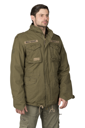 Jas Brandit M65 Giant Olijfgroen L