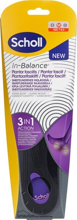 Scholl Med Insoles Plantar Fasciitis M, Tøj & Bolig, Såler & Indlæg, Øvrigt