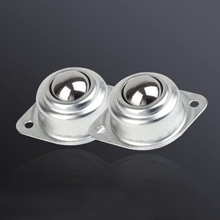 (Stålkule) Ball Transfer Units, 4 stk Møbelhjul, Ball