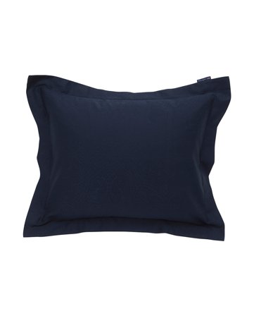 Lexington Hotel sateen pillowcase in blue jacquard